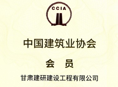 中国建筑业协会会员